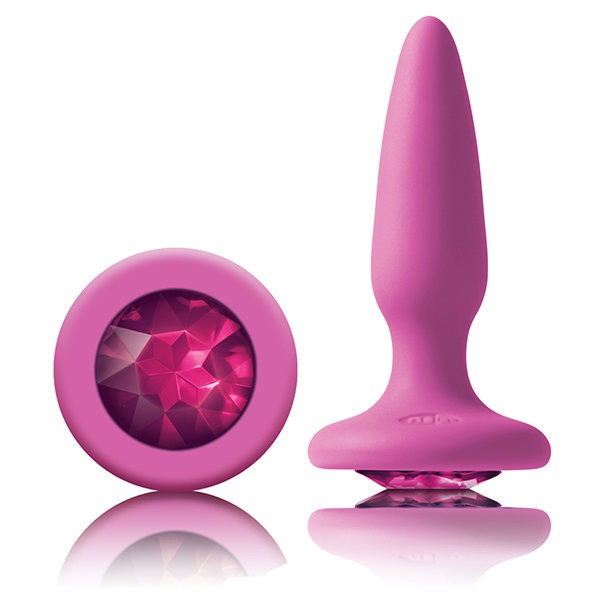 Glams Mini Pink Gem Butt Plug