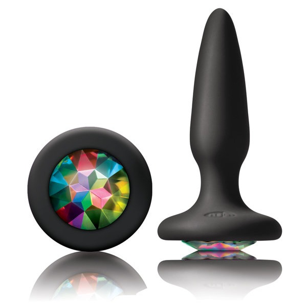 Glams Mini Rainbow Gem Butt Plug