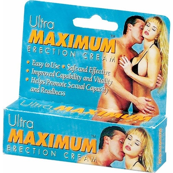 Ultra Maximum Erection Cream .5oz