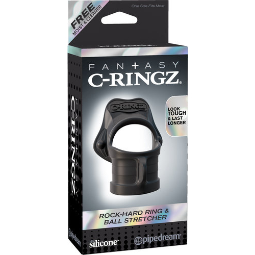 Fantasy C-ringz Rock Hard Ring & Ball Stretcher