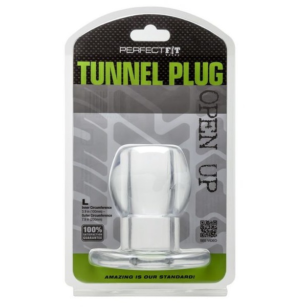 Perfect Fit Toy Tunnel Plug Lg Ice Clear