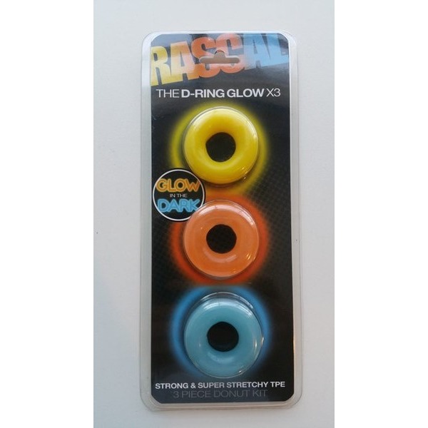 Rascal D Ring Glow X3 Cock Rings