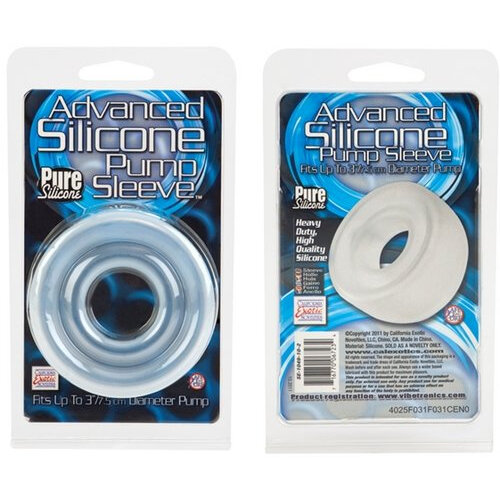 Advanced Silicone Pump Sleeve Clear