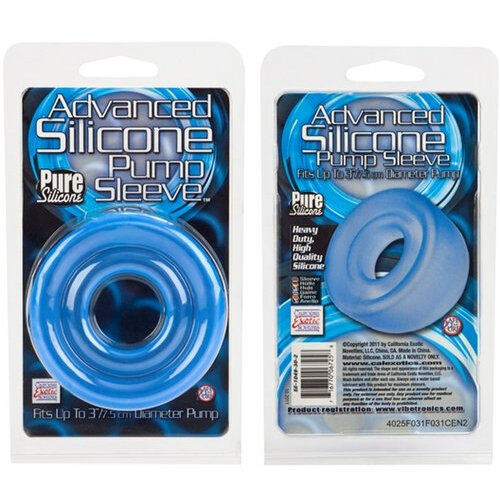 Advanced Silicone Pump Sleeve Blue