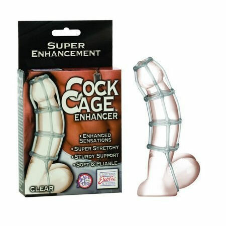 Cock Cage Enhancer Clear