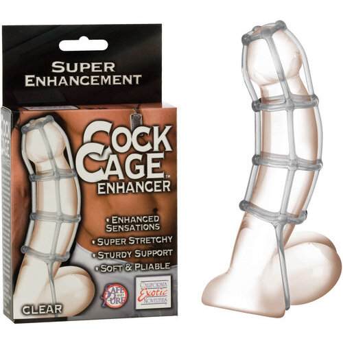 Cock Cage Enhancer Clear