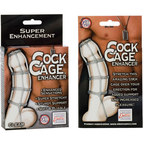 Cock Cage Enhancer Clear