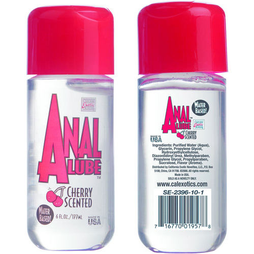 Anal Lube-6 Oz.cherry