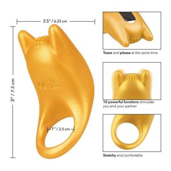NAUGHTY BITS HORNY AF VIBRATING COCK RING