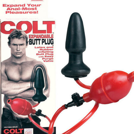 Colt Expandable Butt Plug