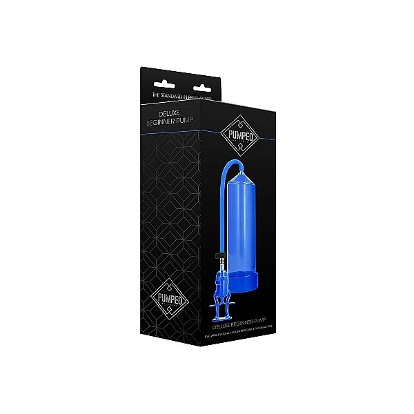 PUMPED DELUXE BEGINNER PUMP BLUE