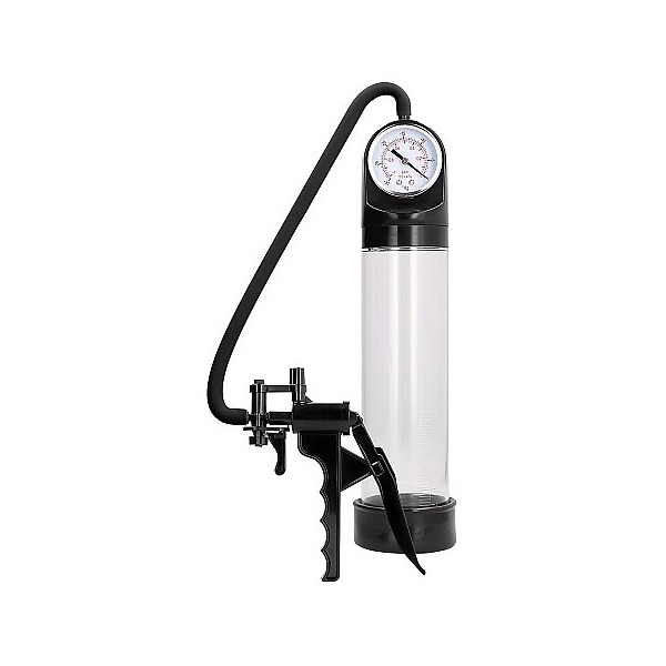 PUMPED ELITE PUMP W/ ADVANCED PSI GAUGE TRANSPARENT