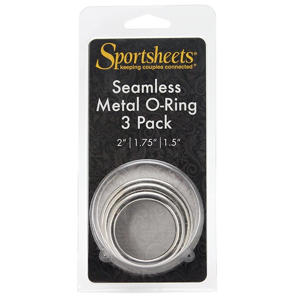 SEAMLESS METAL O RING 3 PACK 1.5/ 1.75