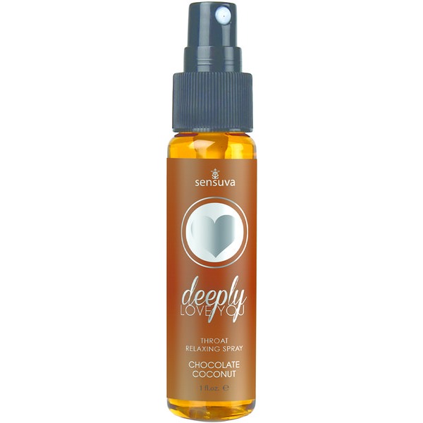 Deeply Love You Chocolate Coconut Throat Relaxing Spray 1 Oz