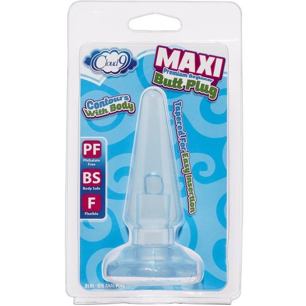 Cloud 9 Maxi Butt Plug Blue