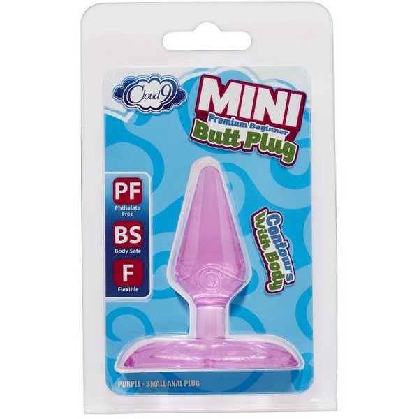 Cloud 9 Mini Butt Plug Purple