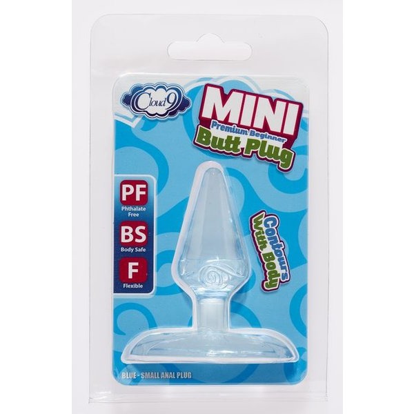 Cloud 9 Mini Butt Plug Blue