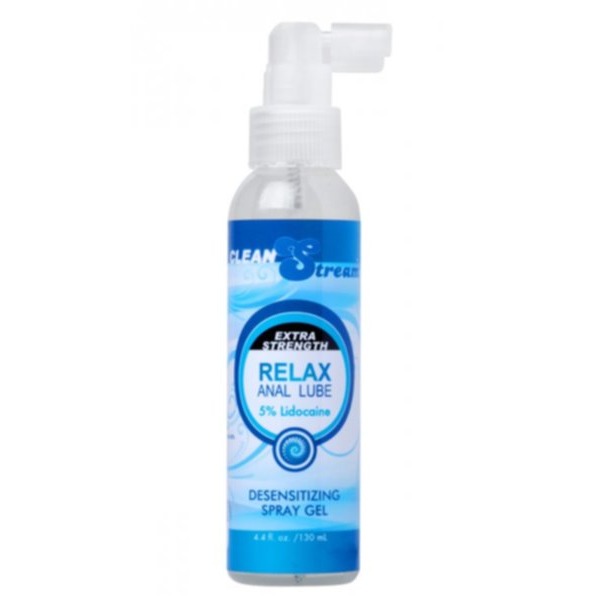 Relax Anal Gel Extra Strength Lubricant Desensitizing Spray 4 Oz