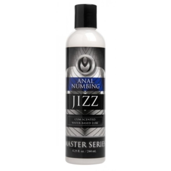 Master Series Jizz Anal Desensitizing Lube 8 Oz