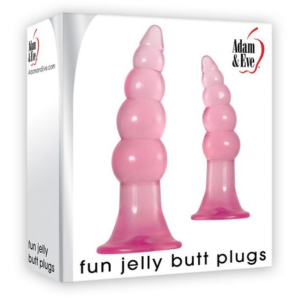 Adam & Eve Jelly Butt Plug Set