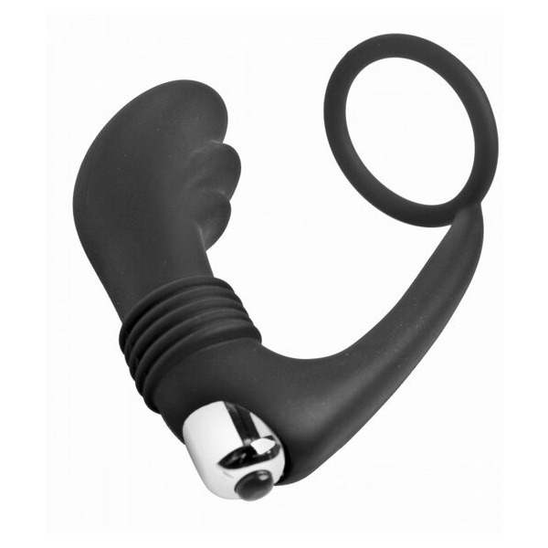 Master Series Prostatic Play Nova Prostate Massager & Cock Ring