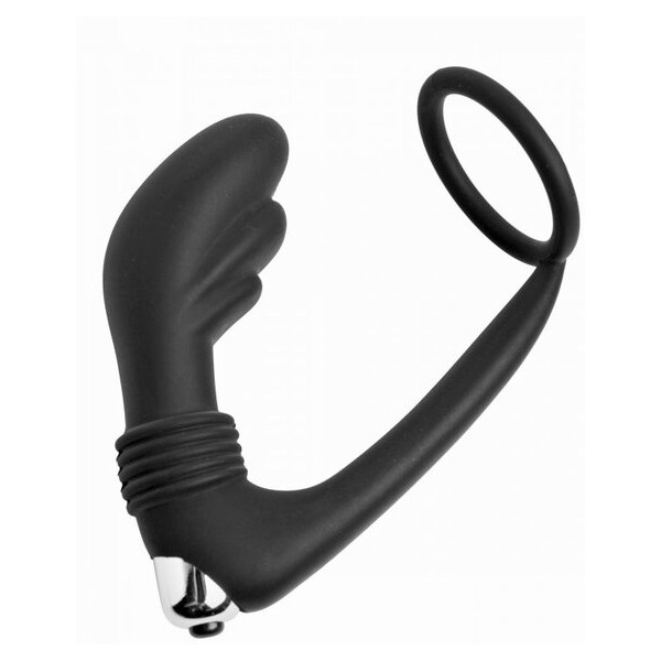 Master Series Prostatic Play Nova Prostate Massager & Cock Ring