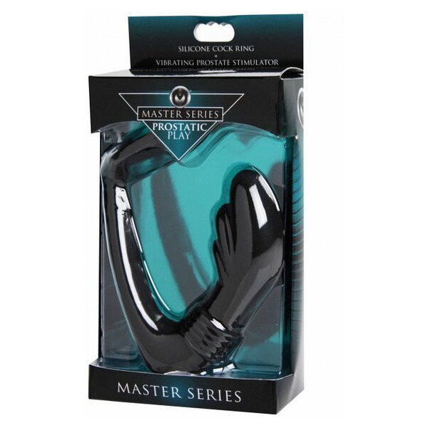Master Series Prostatic Play Nova Prostate Massager & Cock Ring