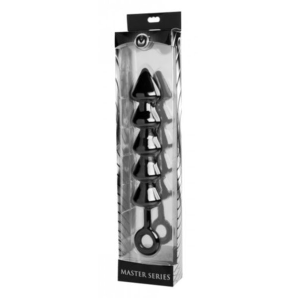 Master Series Spades XL Anal Beads