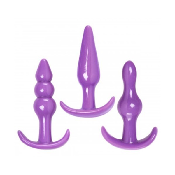 TRINITY VIBES ANAL TRAINER 3PC ANAL PLAY KIT