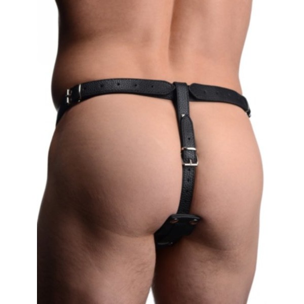 Strict Male Harness W/silicone Butt Plug