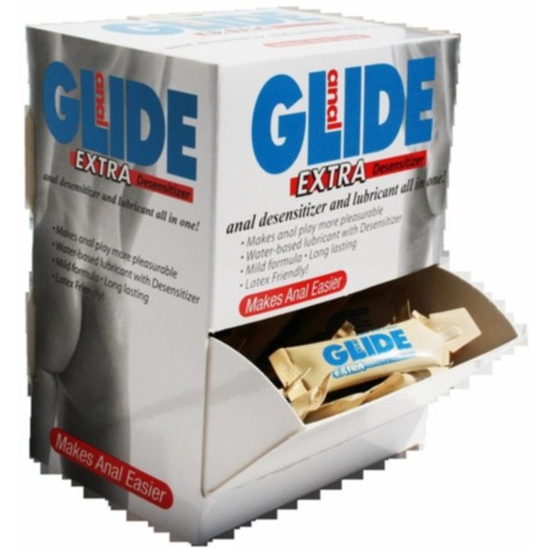 Anal Glide Extra 50 Pc Display