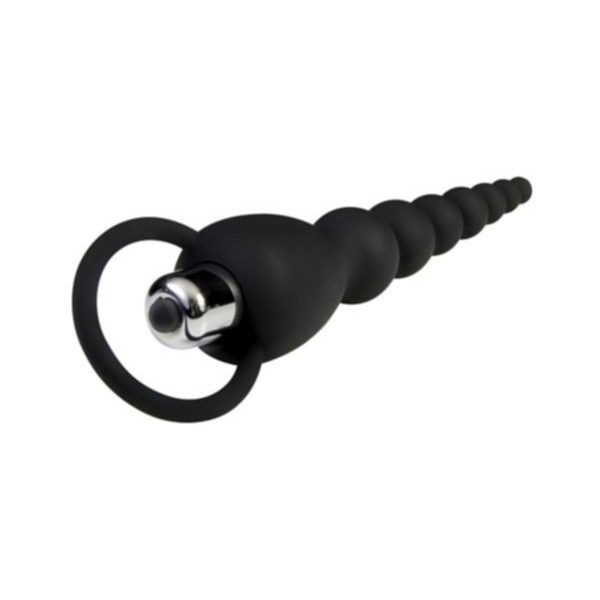 Adam & Eve Silicone Vibrating Anal Beads