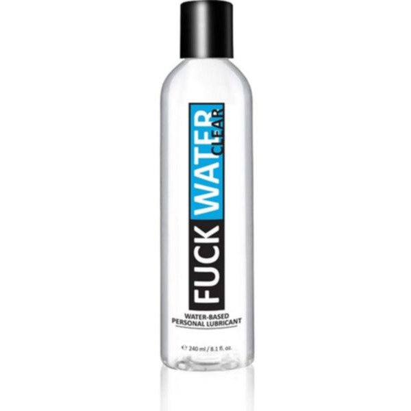 Fuck Water Clear Water Based Lubricant 8 Oz