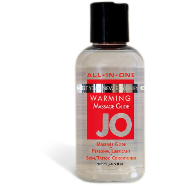 Jo 4 Oz All In One Warming Massage Glide