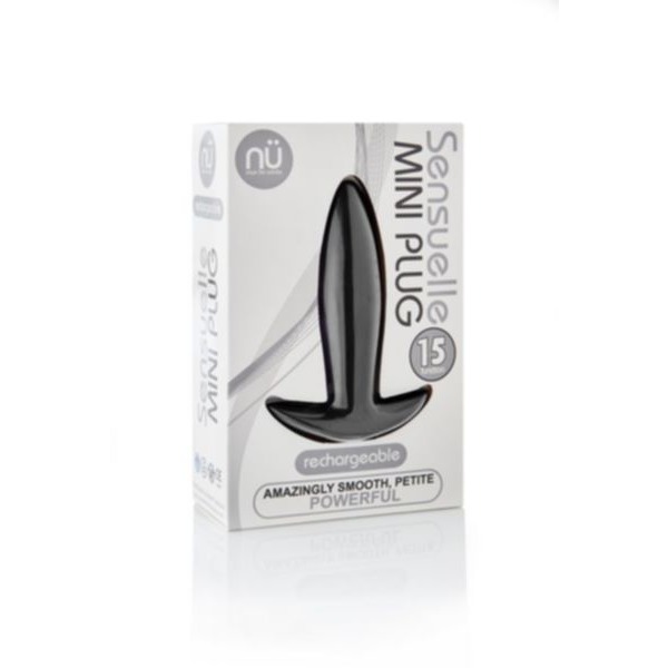 Sensuelle Mini Butt Plug Black