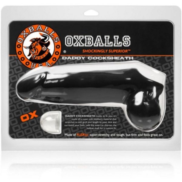 Daddy Cocksheath W/balls Oxballs Black