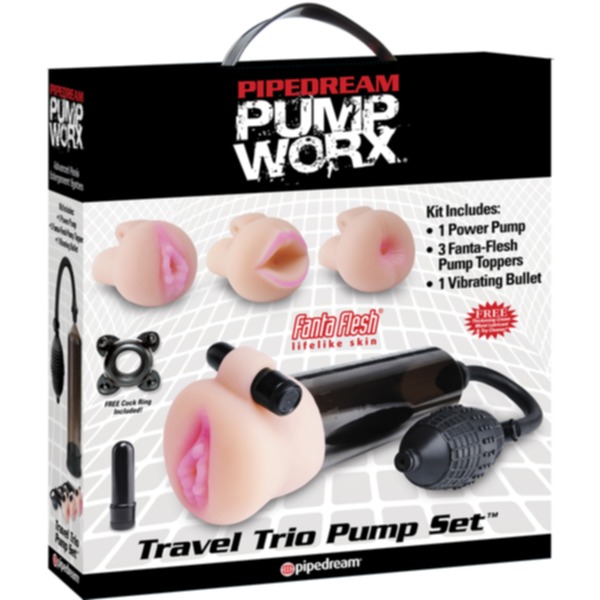 Pump Worx Travel Pump Trio Set