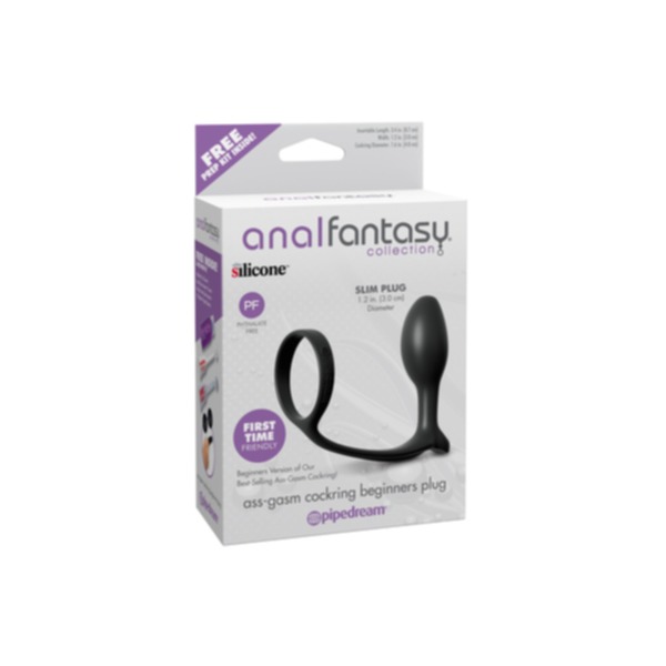 Anal Fantasy Ass Gasm Cock Ring Beginners Plug