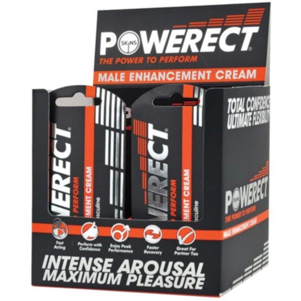 Skins Power Erect Counter Top Display 36pc 5ml Foil Packs 