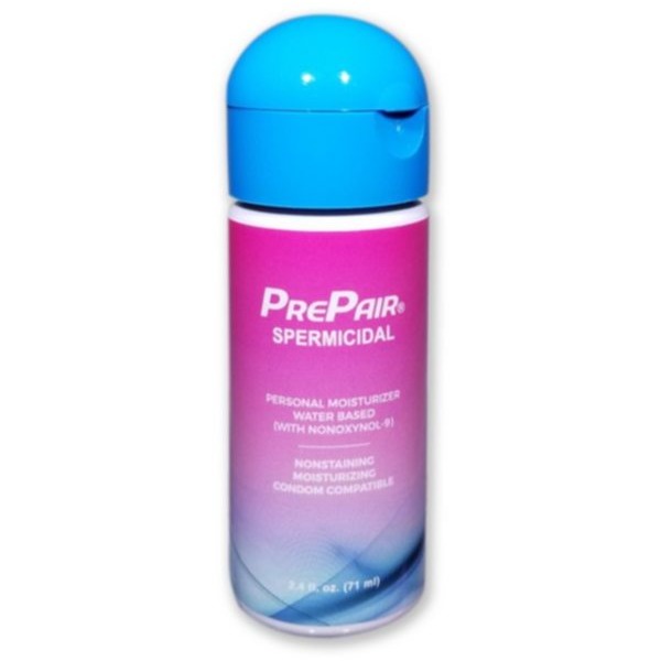 Pre Pair Spermicidal Lube 2.4 Oz Water Based