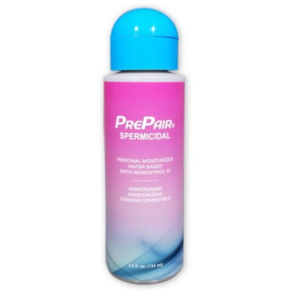 Pre Pair Spermicidal Lube 4.5 Oz Water Based