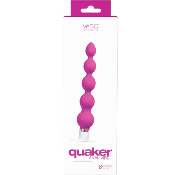 Quaker Anal Vibe Hot In Bed Pink