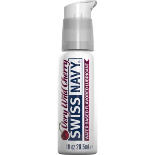 SWISS NAVY VERY WILD CHERRY FLAVORED LUBE 1 OZ