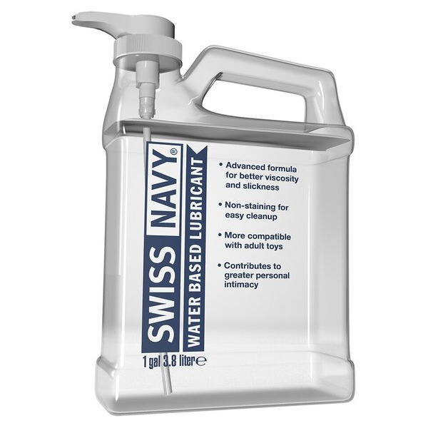 SWISS NAVY WATER BASED LUBE 1 GALLON