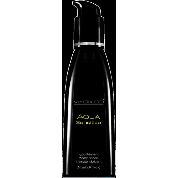 Wicked Aqua Sensitive Lube 8oz